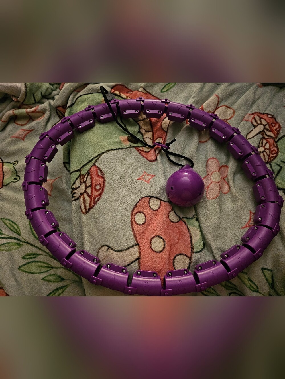 Purple Fitness Ring